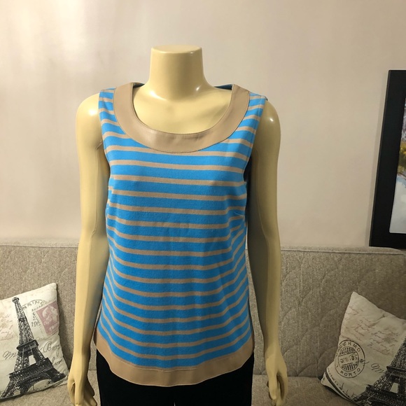 🌺New St. John Collection Turquoise Top size M - Picture 4 of 8